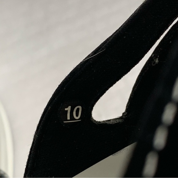 Skechers Relaxed Fit Memory Foam Sandals Womens 10 Black Slip‎ On Comfort Summer - Picture 5 of 11